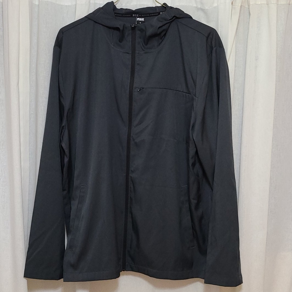 Michael Strahan Windbreaker HOST PICK